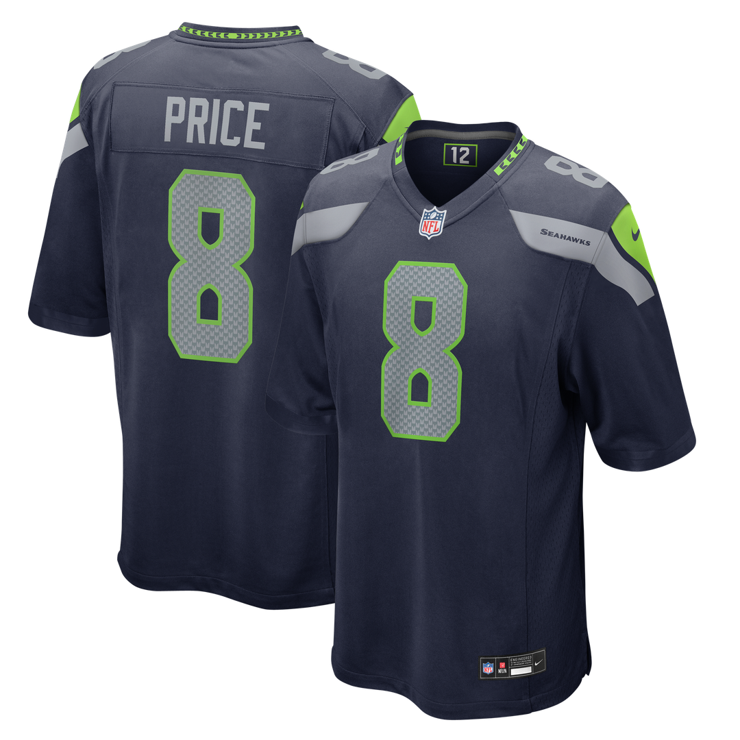 Seattle Seahawks Jadarian Price Nike Royal Alternate Game Jersey