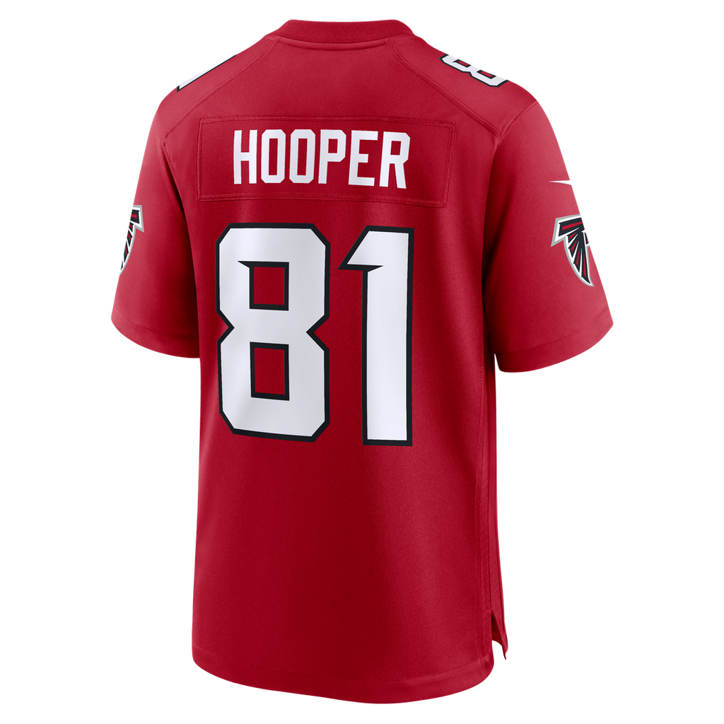 Atlanta Falcons Austin Hooper Nike Red Team Game Jersey