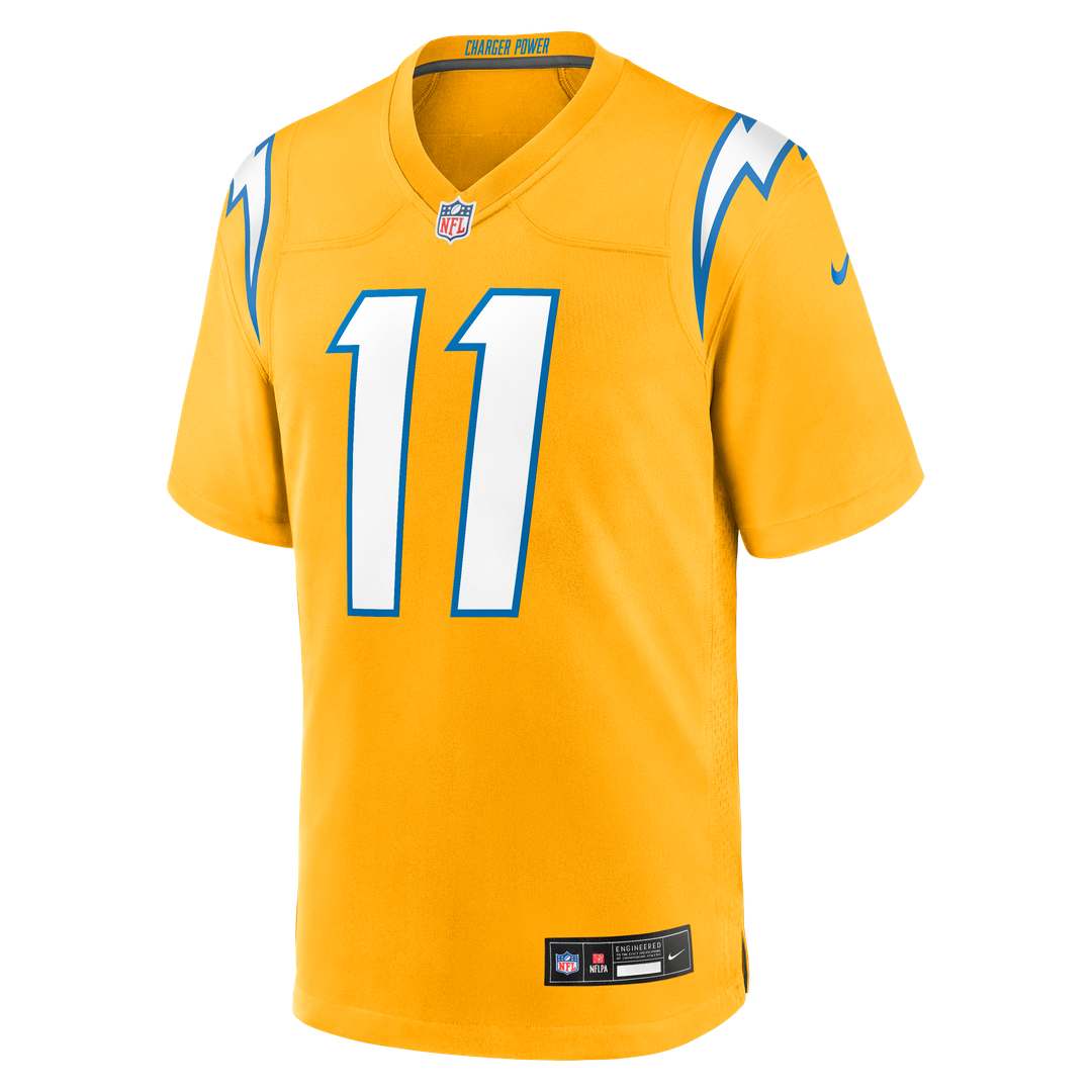Los Angeles Chargers Cameron Dicker Nike Gold Alternate Game Jersey