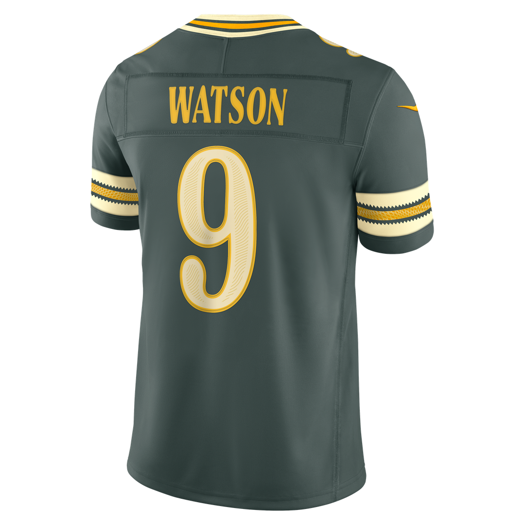 Green Bay Packers Christian Watson Nike Green 2026 Rivalries Collection Stitched Limited Jersey