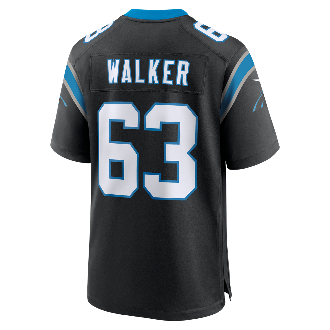 Carolina Panthers Rasheed Walker Nike Black Team Game Jersey