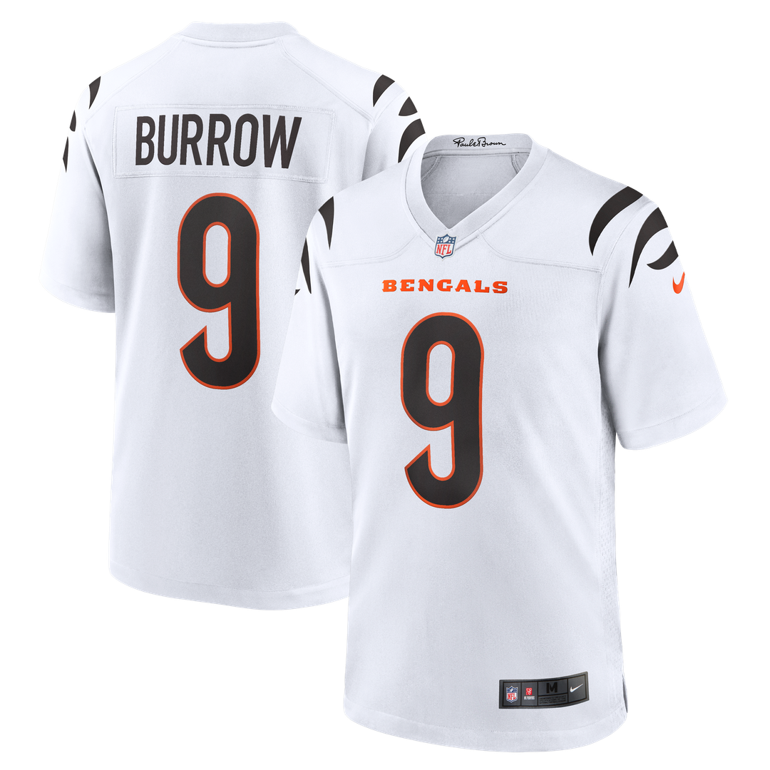 Cincinnati Bengals Joe Burrow Nike Orange Alternate Game Jersey