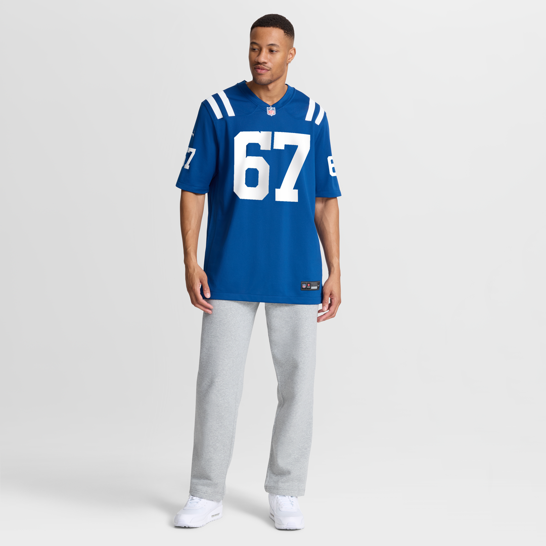 Indianapolis Colts Luke Tenuta Nike Royal Team Game Jersey