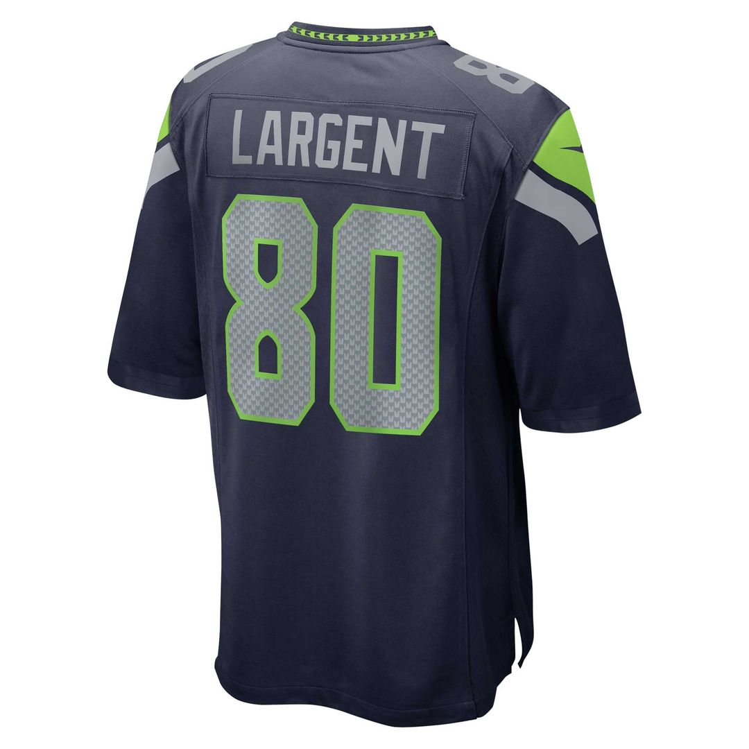 Seattle Seahawks Steve Largent Nike College Navy Retired Player Game Jersey