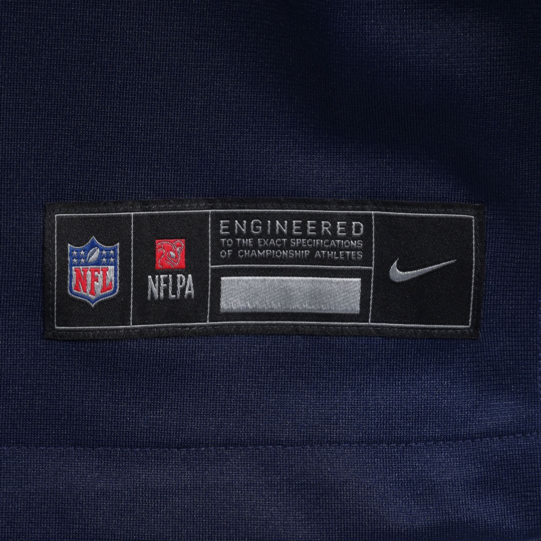 New England Patriots Kobee Minor Nike Navy Team Game Jersey