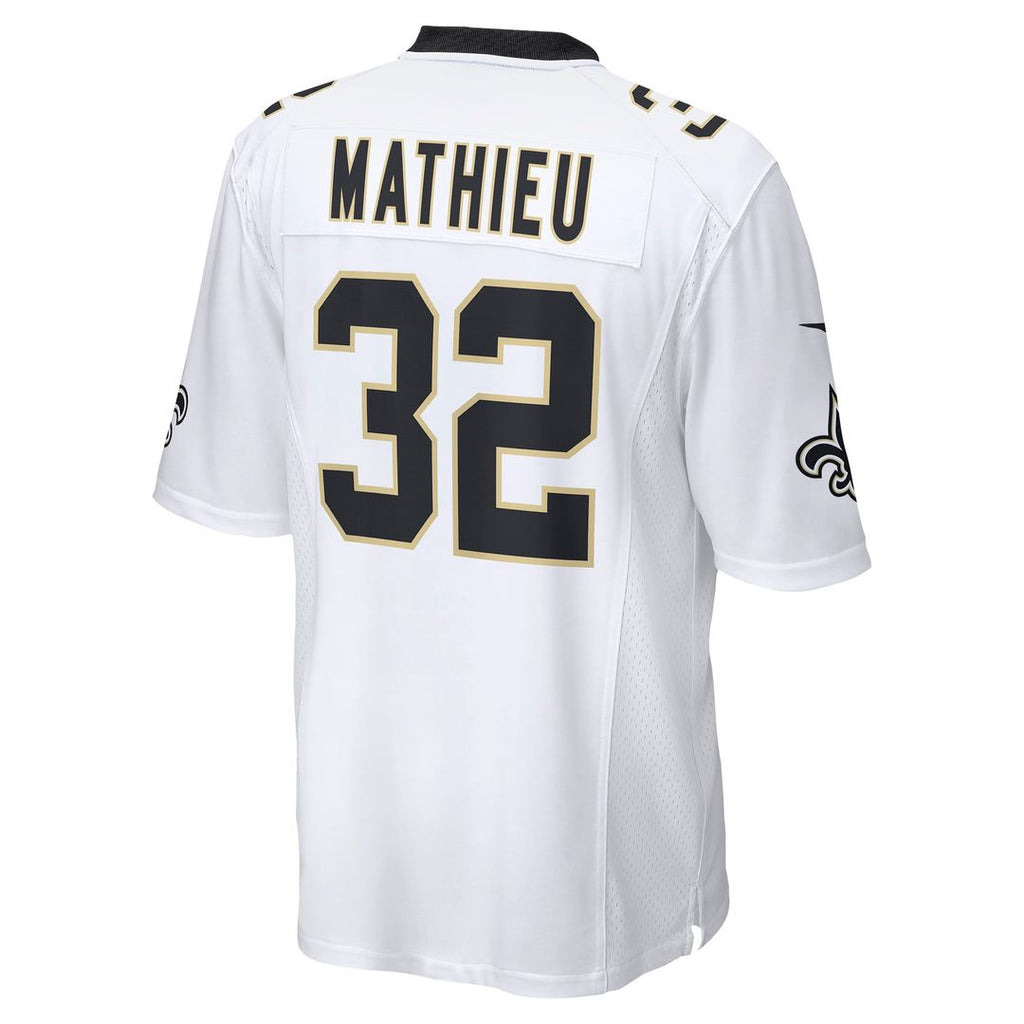 New Orleans Saints Tyrann Mathieu Nike Black Game Jersey