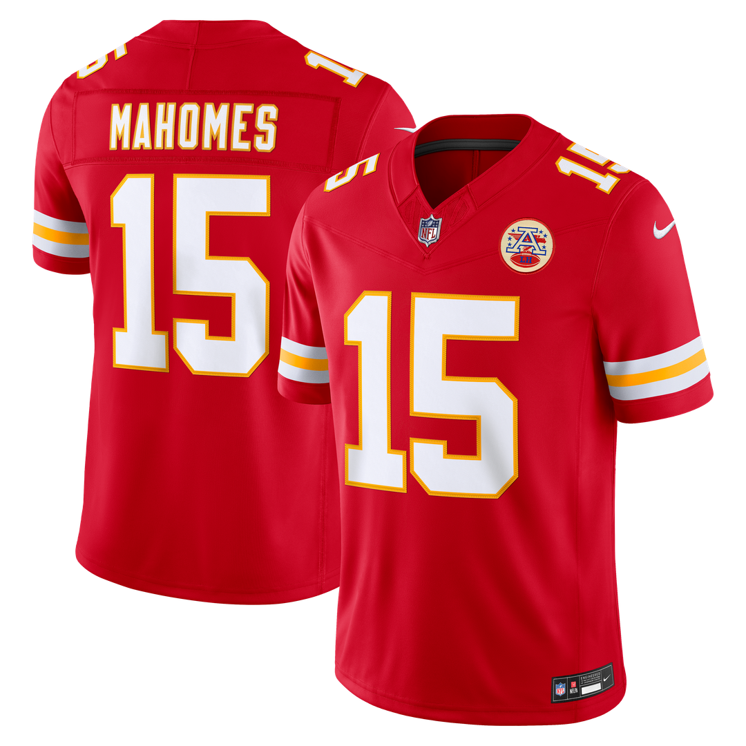 Kansas City Chiefs Patrick Mahomes Nike White Vapor F.U.S.E. Stitched Limited Jersey