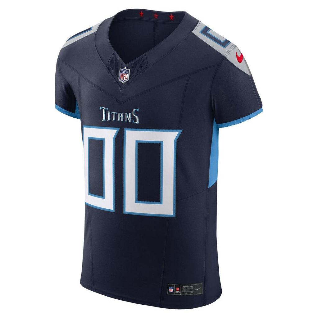 Tennessee Titans Nike Navy Vapor F.U.S.E. Elite Custom Jersey