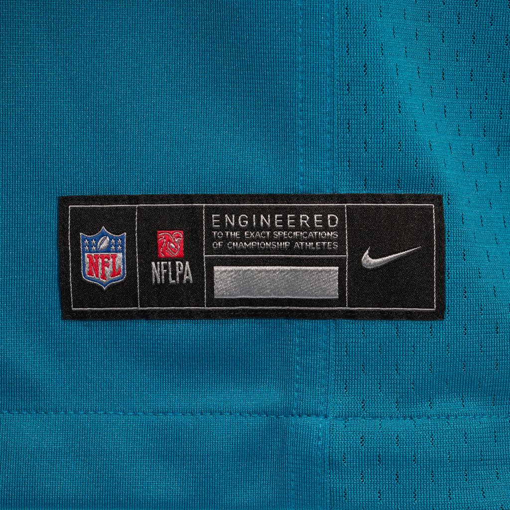 Jacksonville Jaguars Nick Mullens Nike Teal Team Game Jersey