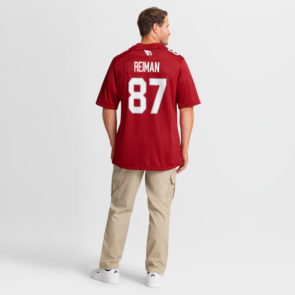 Arizona Cardinals Tip Reiman Nike Cardinal Team Game Jersey