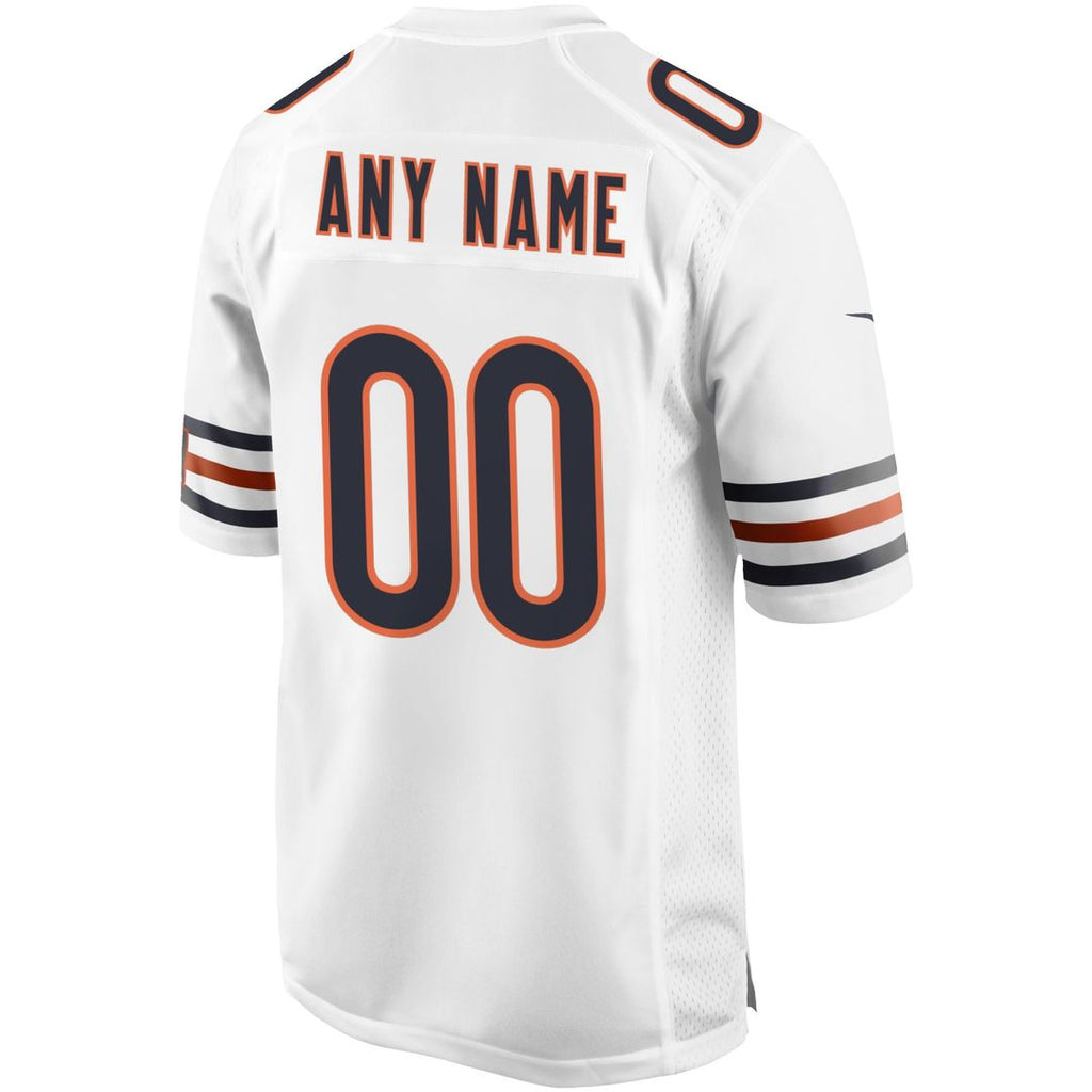 Chicago Bears Nike Navy Custom Game Jersey
