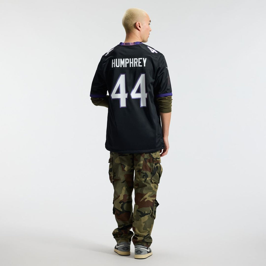 Baltimore Ravens Marlon Humphrey Nike Black Alternate Game Jersey