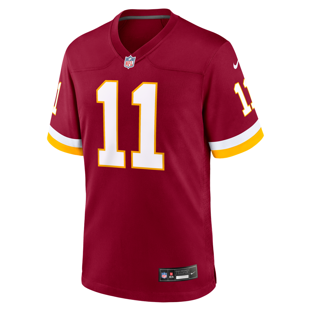 Washington Commanders Luke McCaffrey Nike White Game Super Bowl Era Jersey