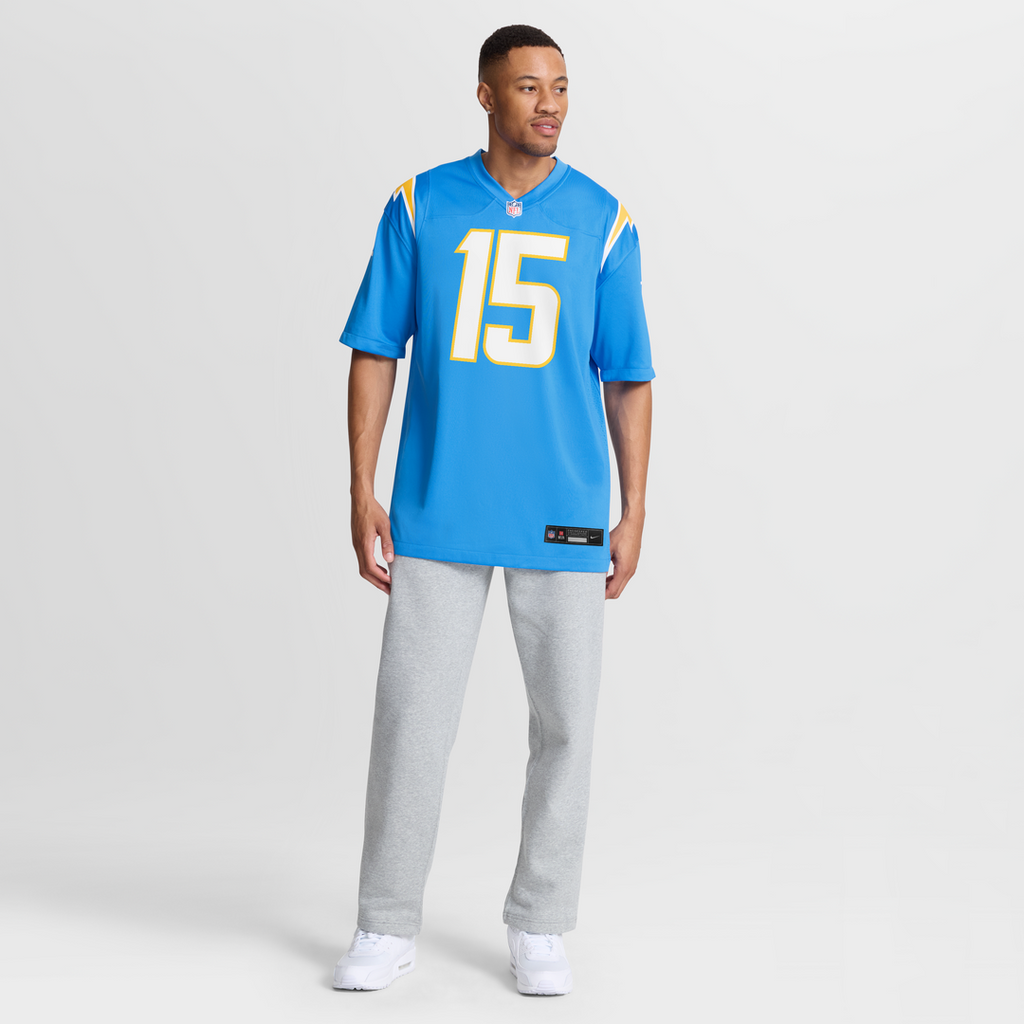 Los Angeles Chargers Ladd McConkey Nike Powder Blue Player Game Jersey