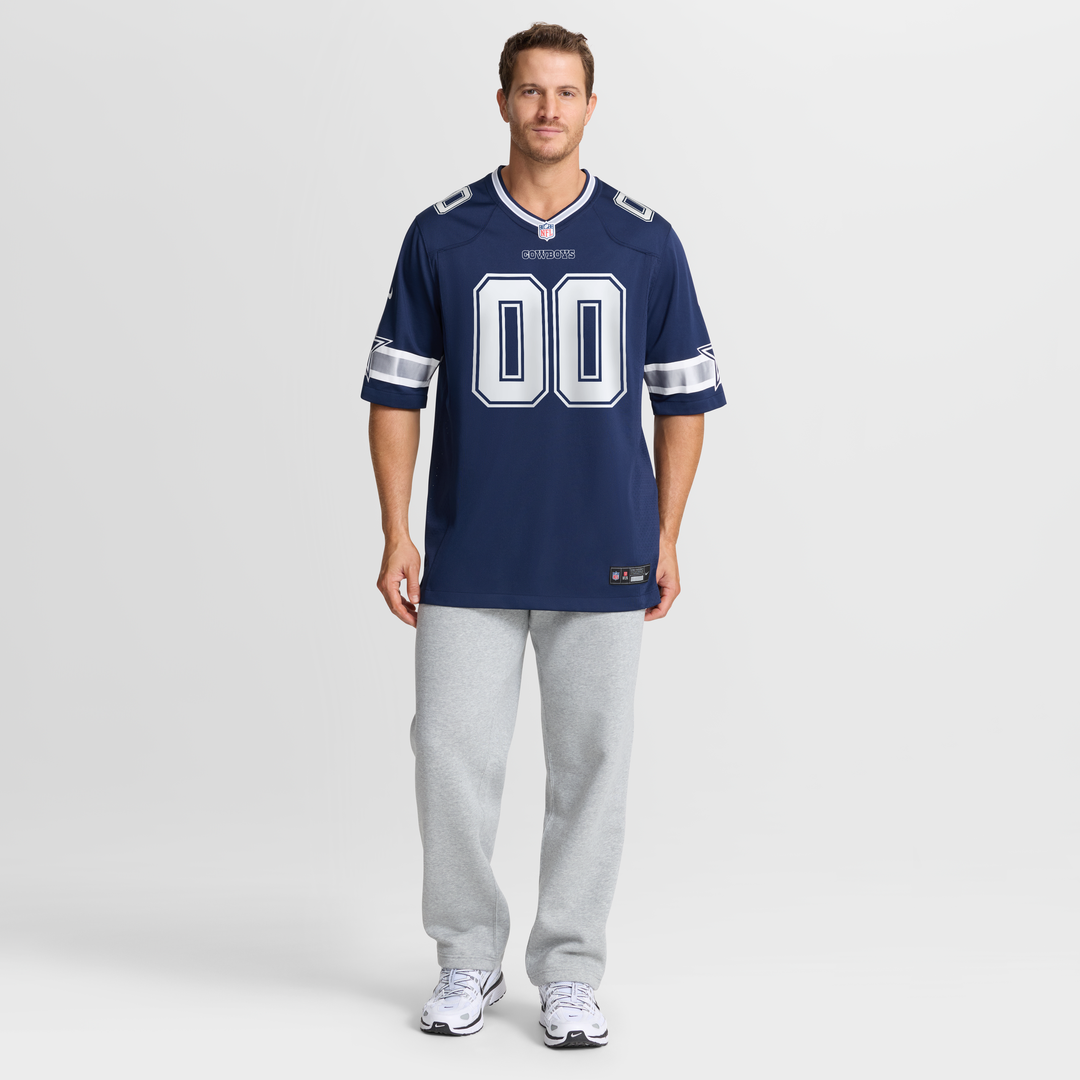 Dallas Cowboys Nike White Custom Game Jersey