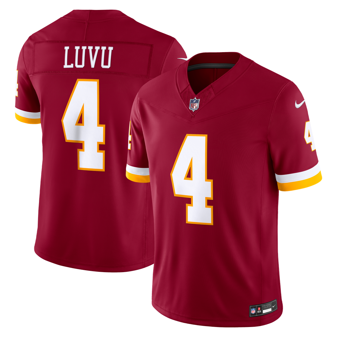 Washington Commanders Frankie Luvu Nike White Vapor F.U.S.E. Stitched Limited Jersey
