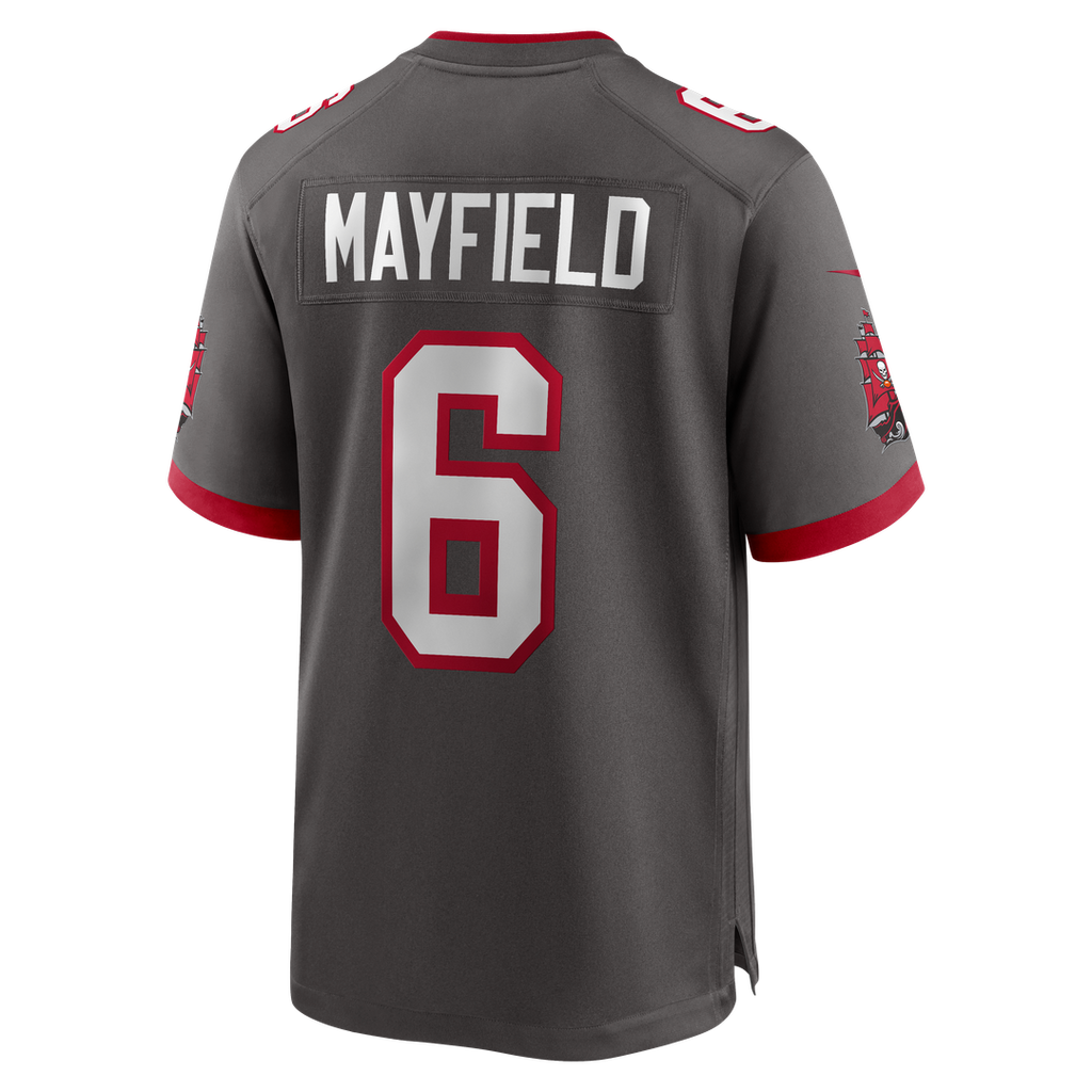 Tampa Bay Buccaneers Baker Mayfield Nike Orange Throwback Game Jersey