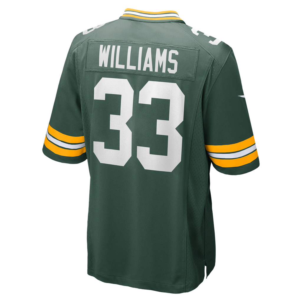 Green Bay Packers Evan Williams Nike Green Game Jersey