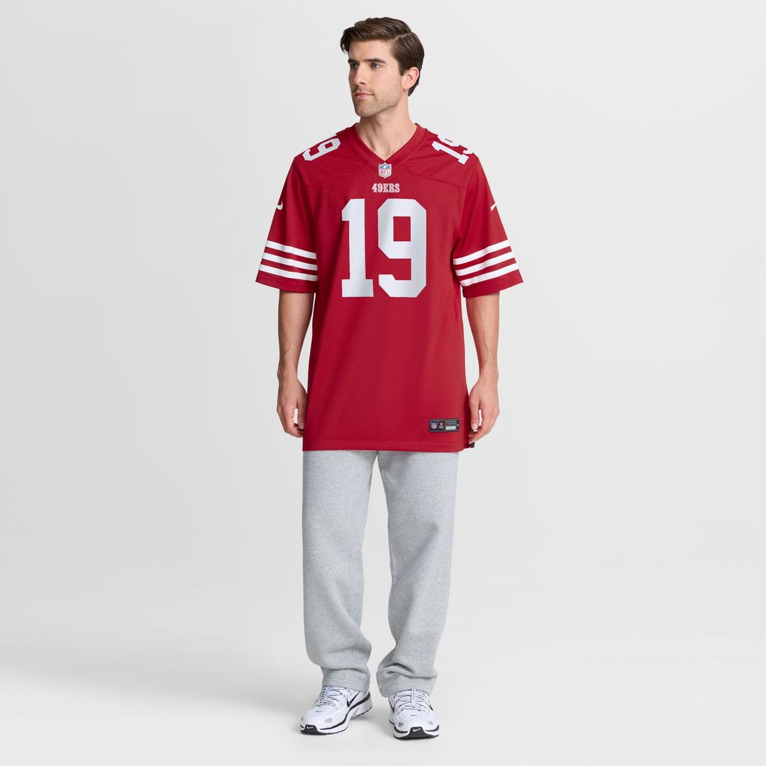 San Francisco 49ers Deebo Samuel Sr Nike Scarlet Team Game Jersey