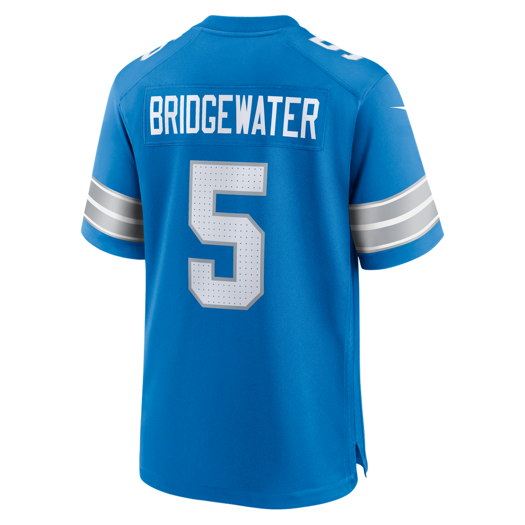 Detroit Lions Teddy Bridgewater Nike Blue Team Game Jersey