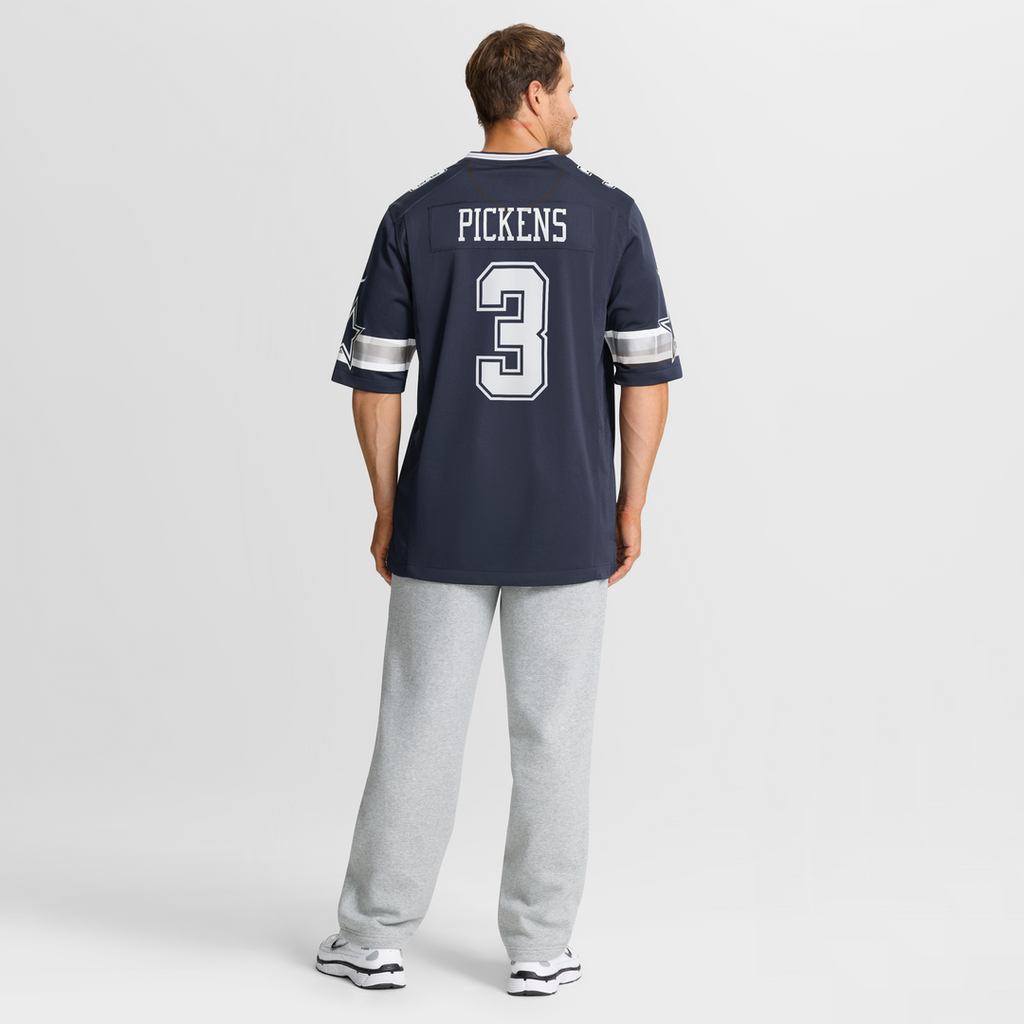 Dallas Cowboys George Pickens Nike White Game Jersey