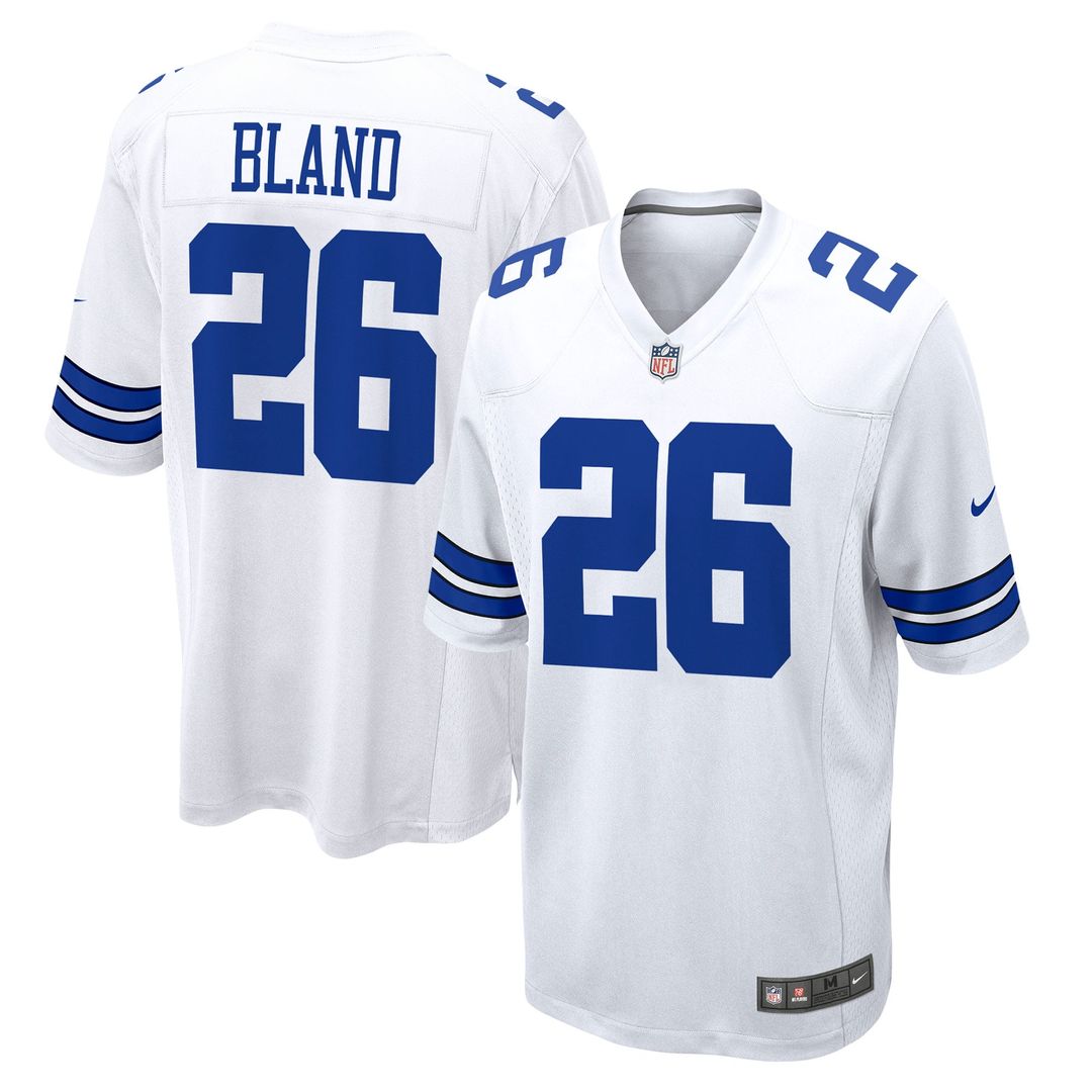 Dallas Cowboys DaRon Bland Nike Navy Game Jersey