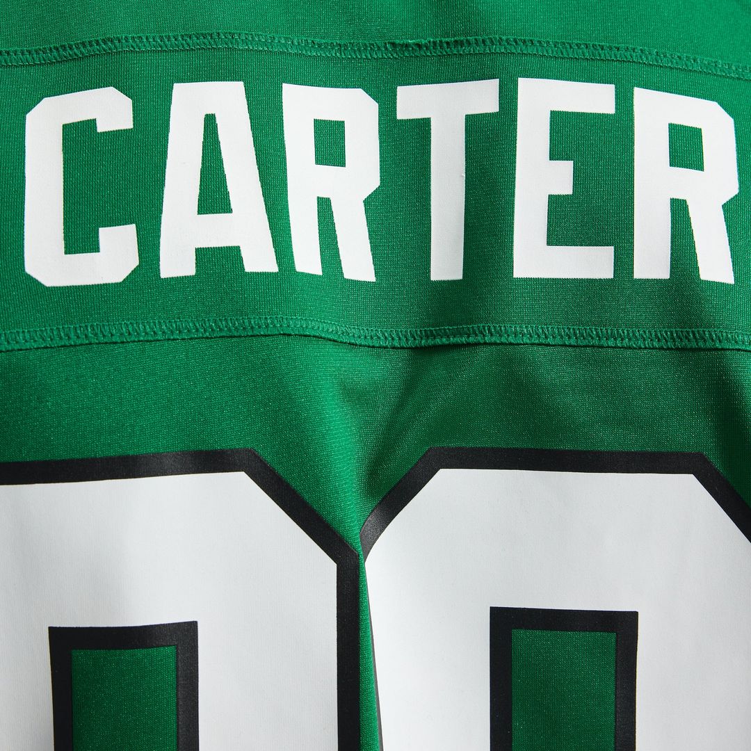 Philadelphia Eagles Jalen Carter Nike Midnight Green Team Game Jersey