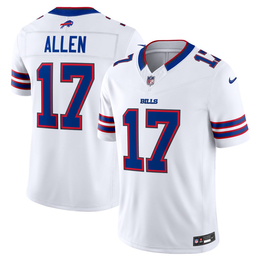 Buffalo Bills Josh Allen Nike Gray Nickel City Vapor F.U.S.E. Stitched Limited Jersey