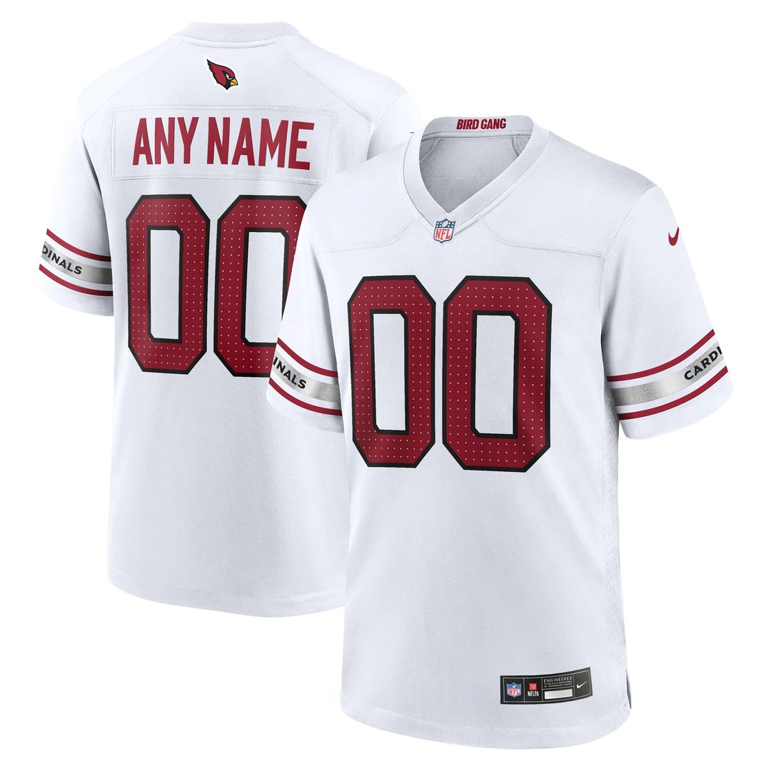Arizona Cardinals Nike Black Alternate Custom Game Jersey