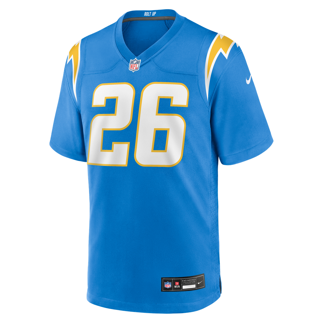 Los Angeles Chargers Donte Jackson Nike Powder Blue Team Game Jersey