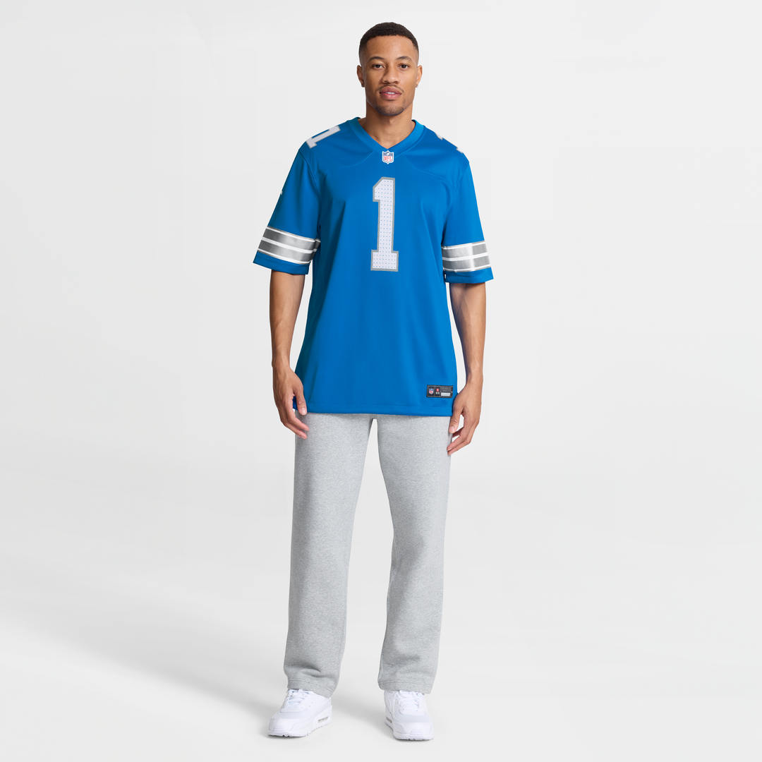 Detroit Lions Blake Miller Nike Blue Team Game Jersey