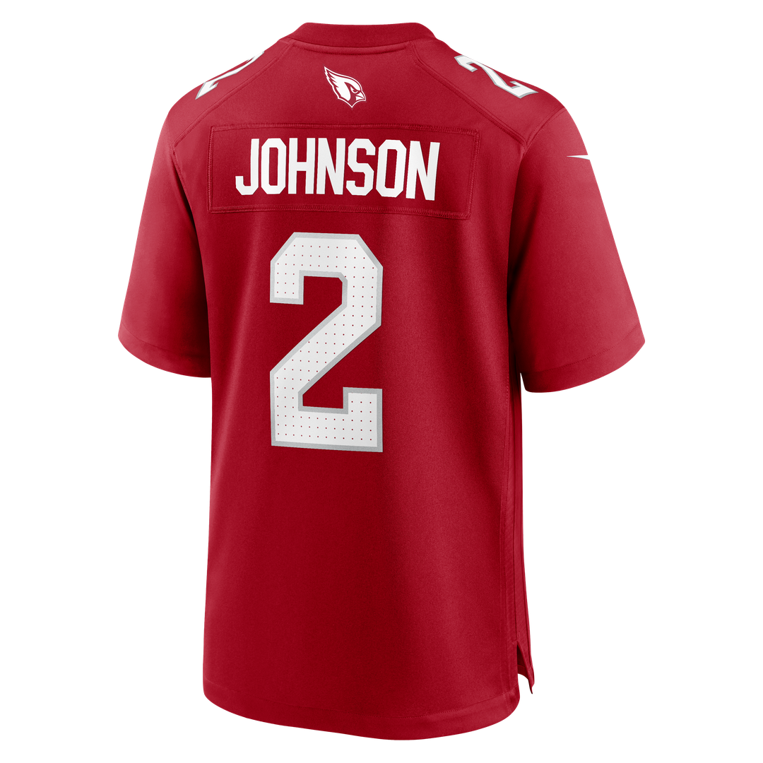 Arizona Cardinals Will Johnson Nike Cardinal Team Game Jersey