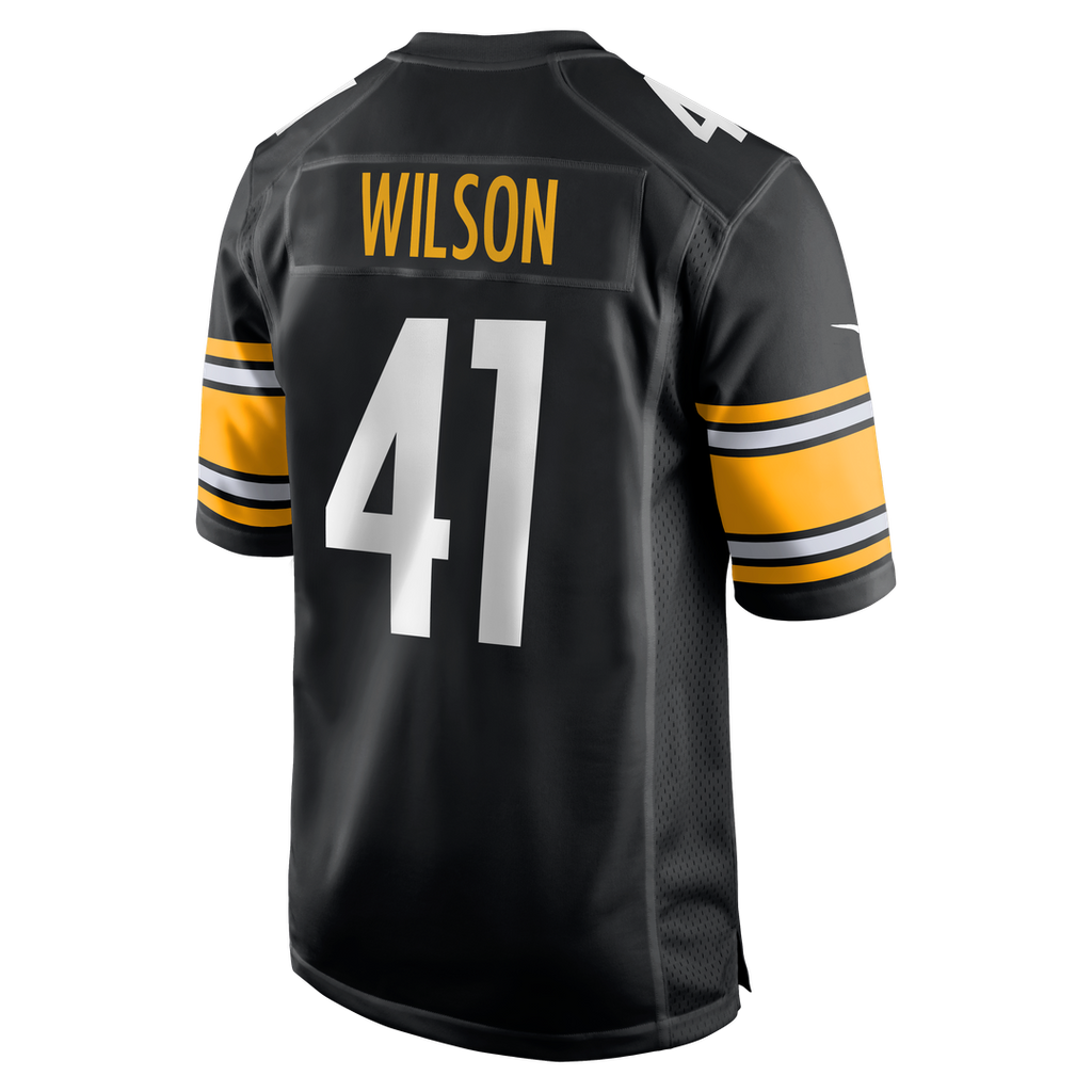 Pittsburgh Steelers Payton Wilson Nike Black Game Jersey