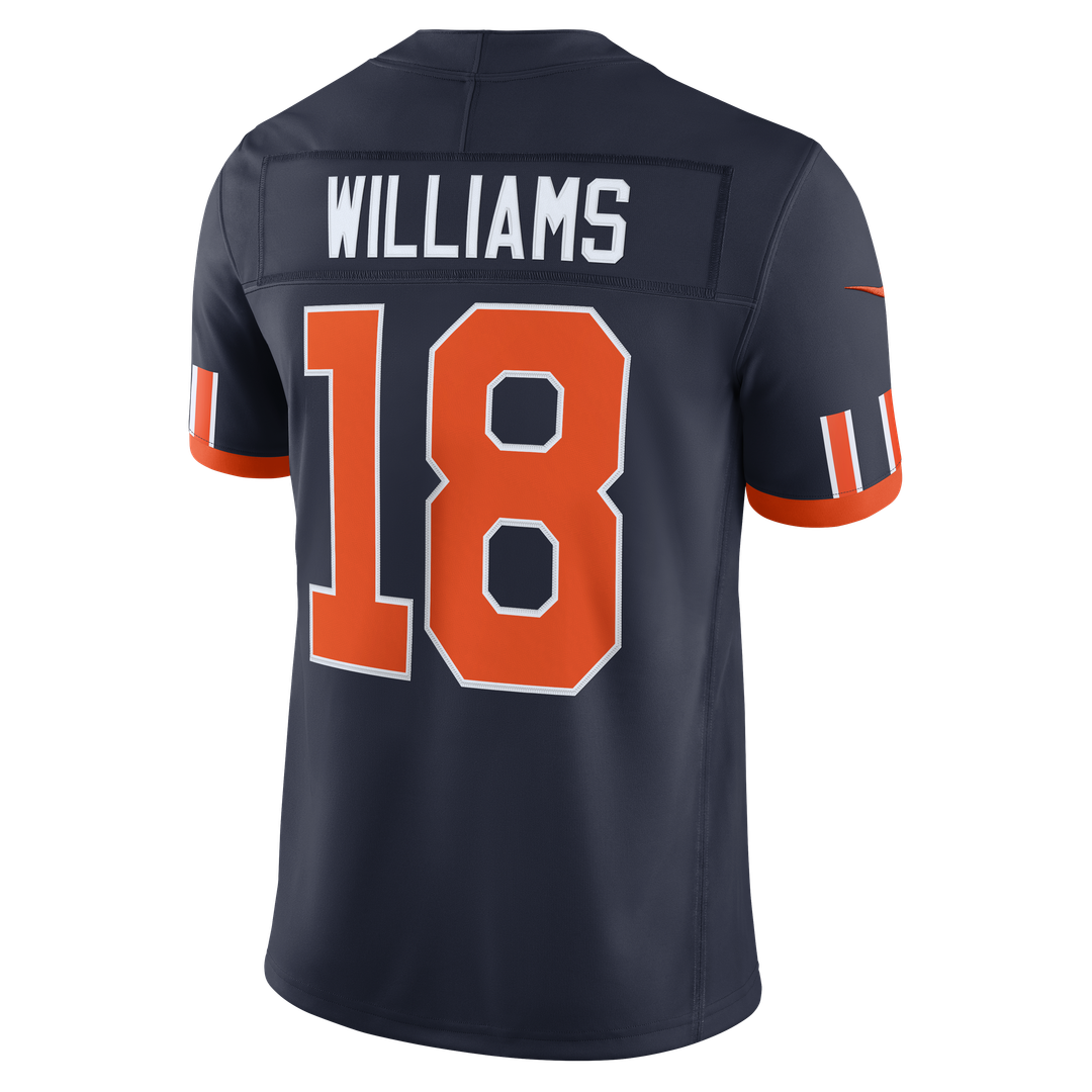Chicago Bears Caleb Williams Nike Navy 2026 Rivalries Collection Stitched Limited Jersey