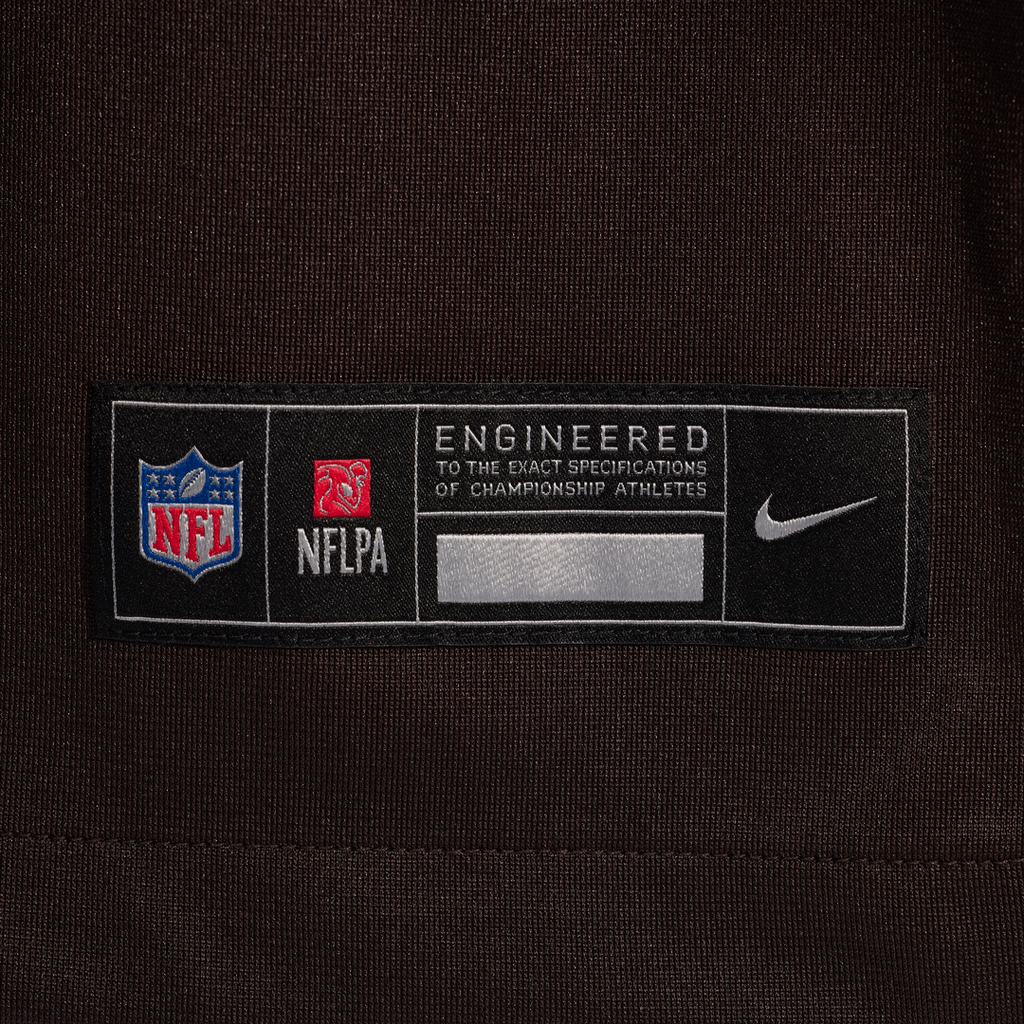 Cleveland Browns Justin Jefferson Nike Brown Game Jersey