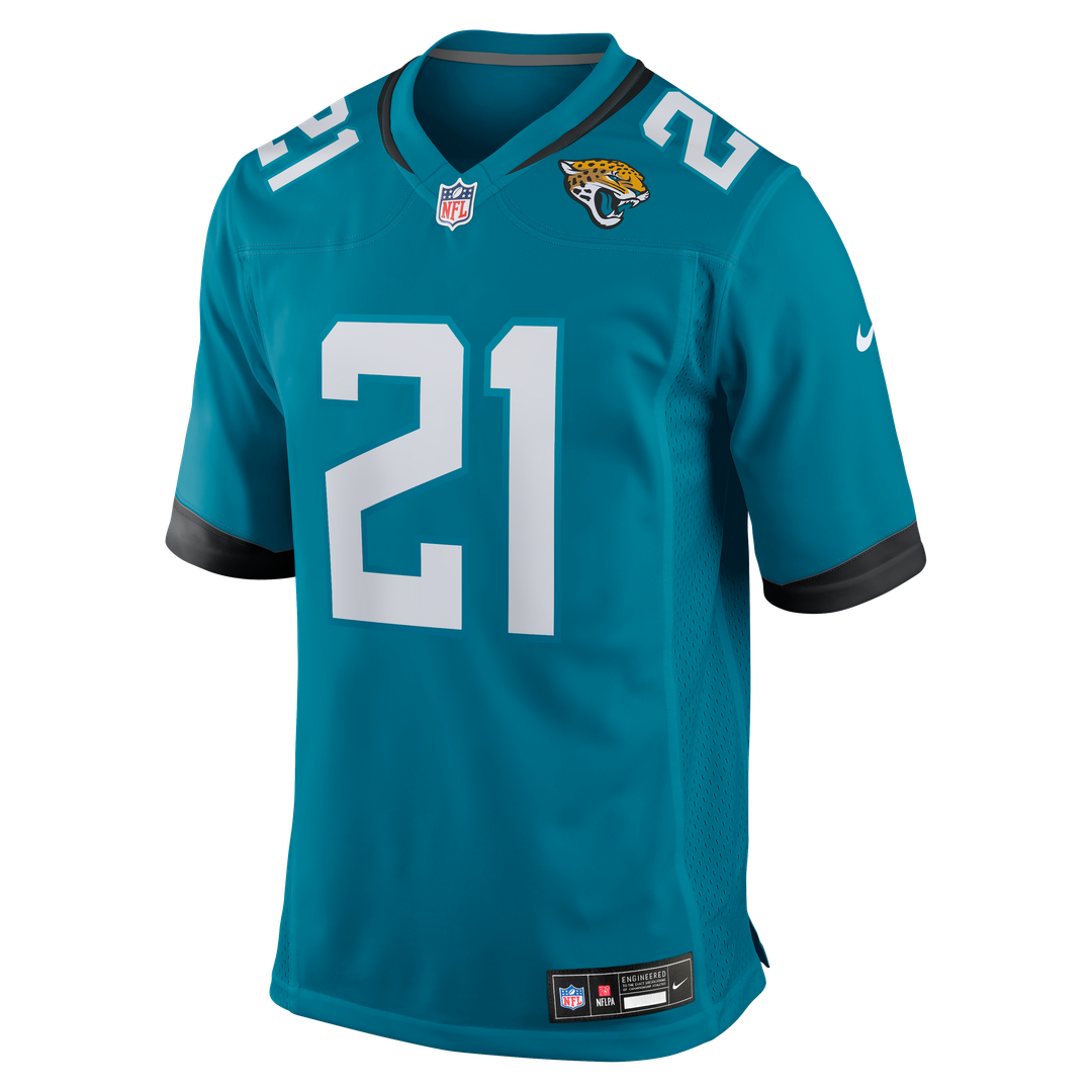 Jacksonville Jaguars Christian Braswell Nike Teal Team Game Jersey