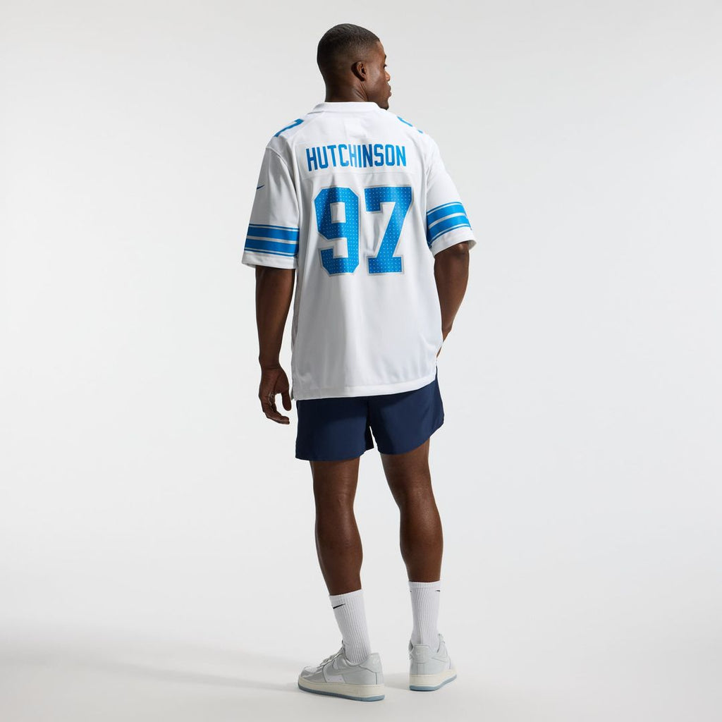 Detroit Lions Aidan Hutchinson Nike Black 2nd Alternate Game Jersey