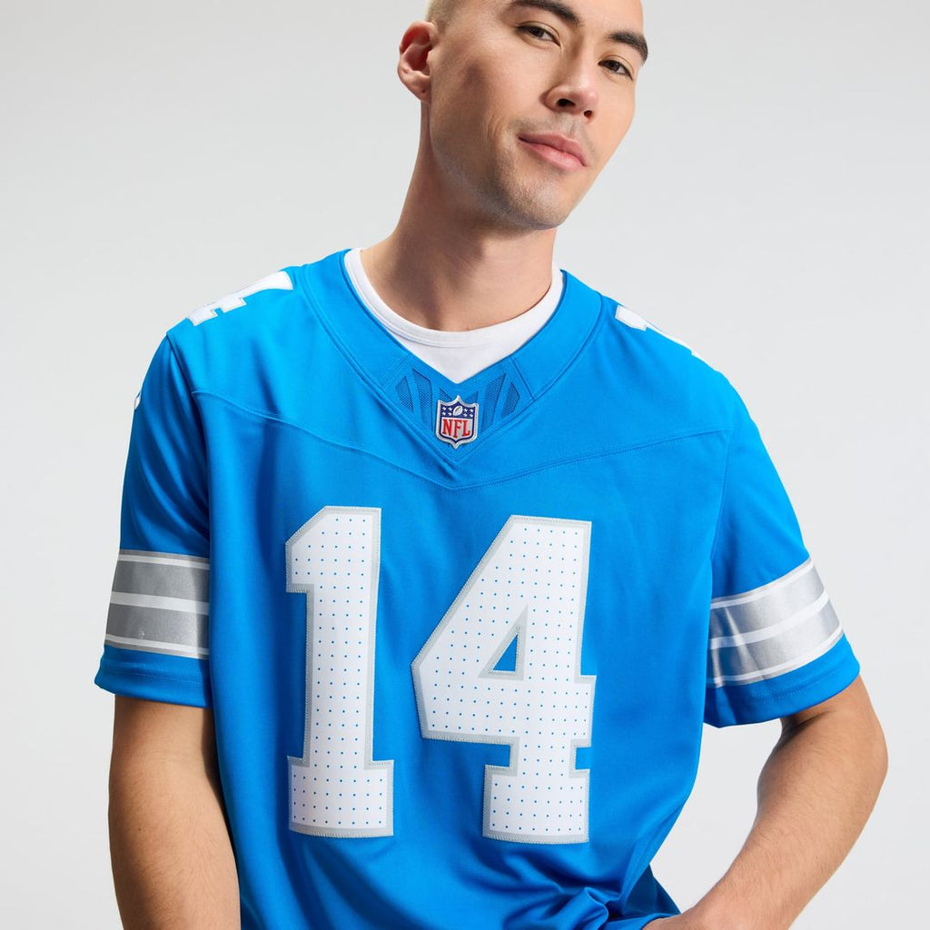 Detroit Lions Amon-Ra St. Brown Nike White Vapor F.U.S.E. Stitched Limited Jersey