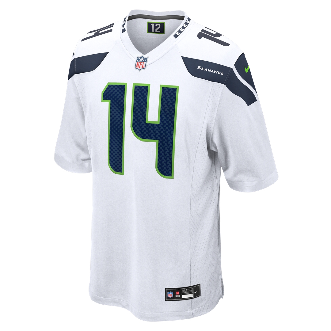 Seattle Seahawks Sam Darnold Nike White Game Jersey