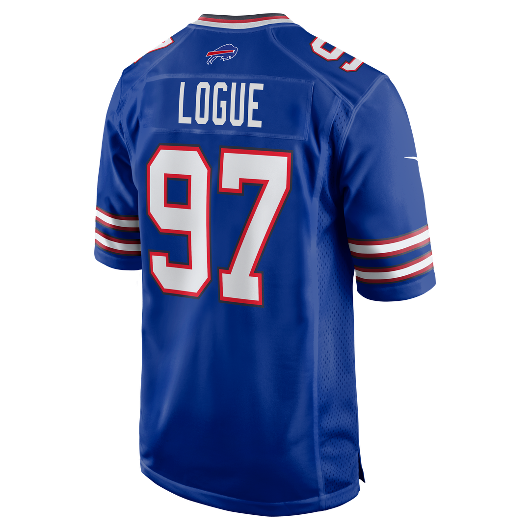 Buffalo Bills Zion Logue Nike Royal Team Game Jersey