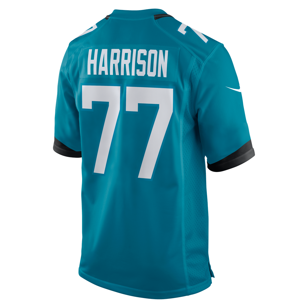 Jacksonville Jaguars Anton Harrison Nike Teal Game Jersey
