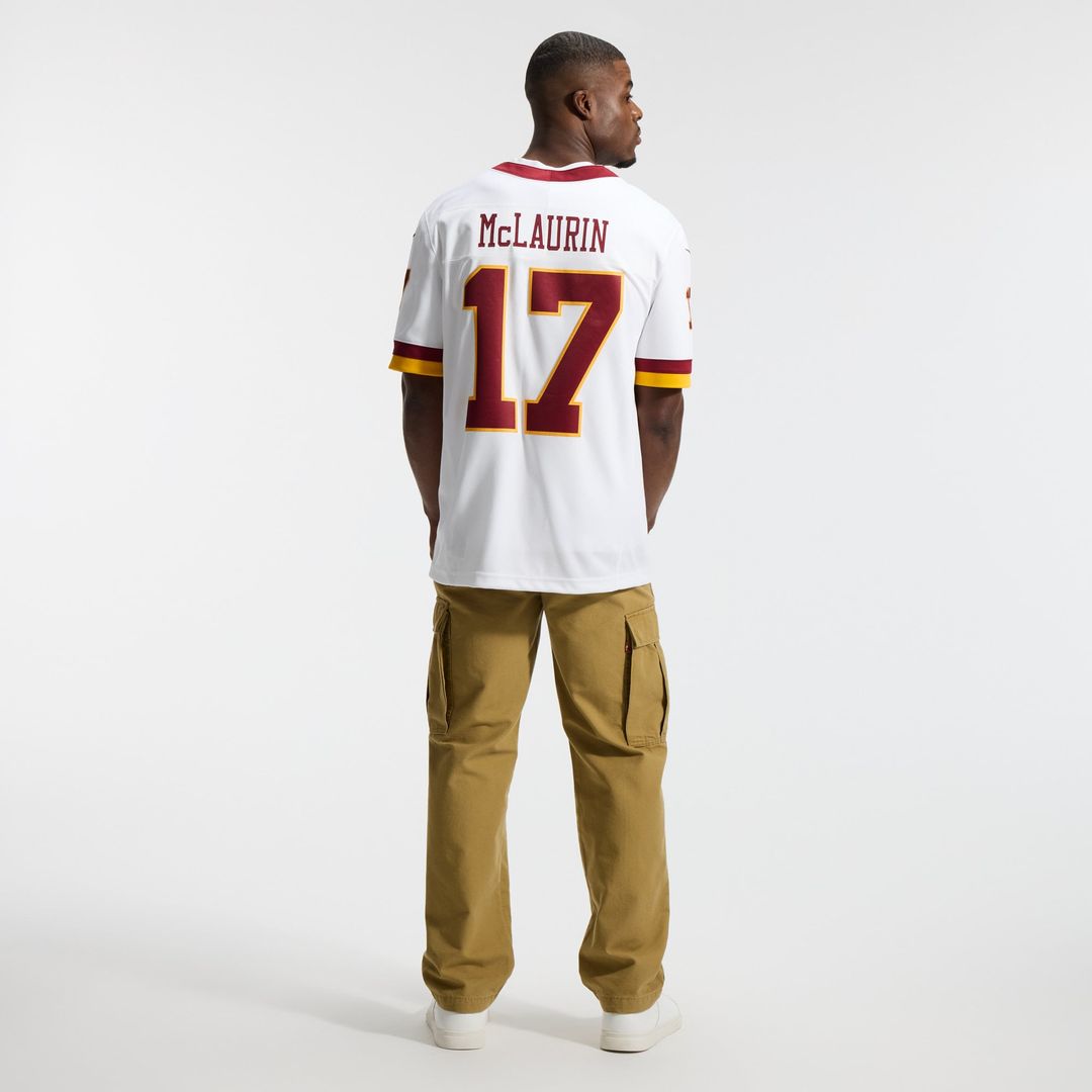 Washington Commanders Terry McLaurin Nike White Vapor F.U.S.E. Stitched Limited Jersey