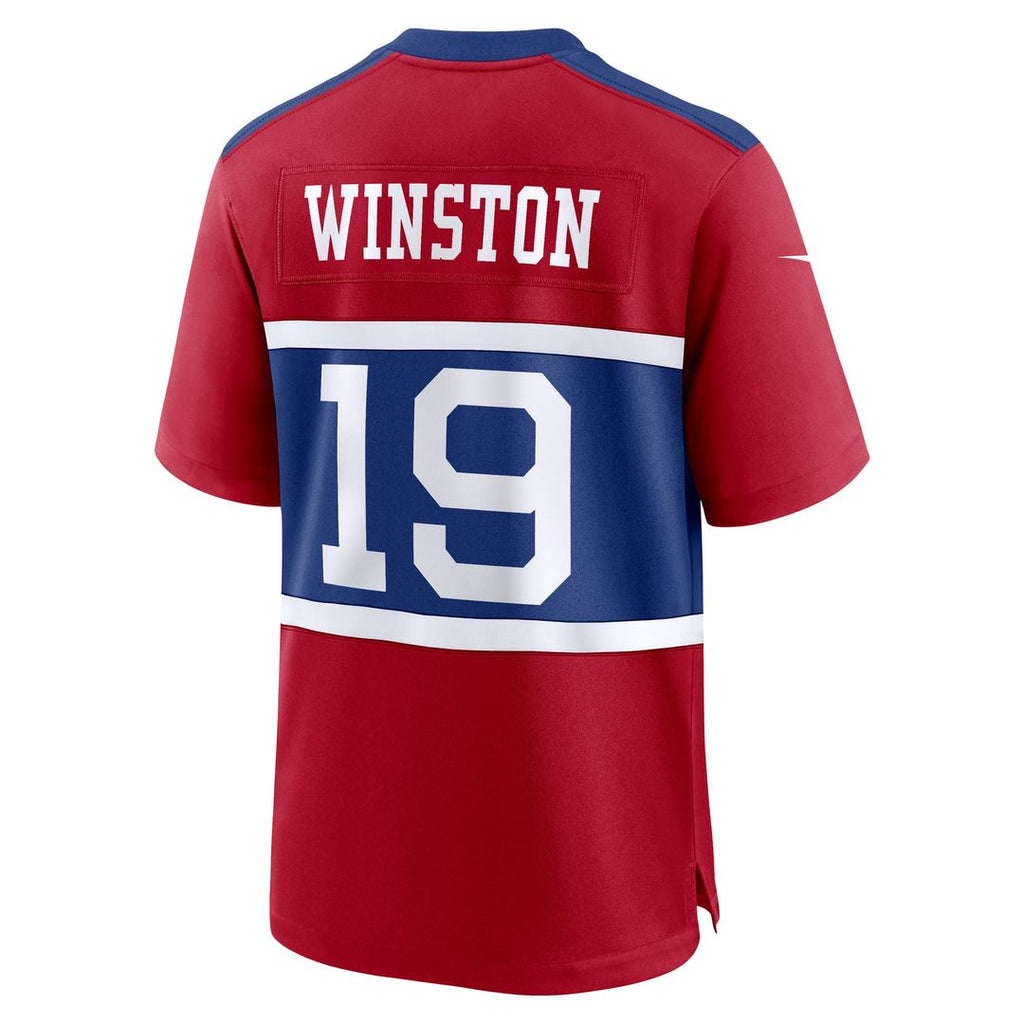 New York Giants Jameis Winston Nike White Game Jersey