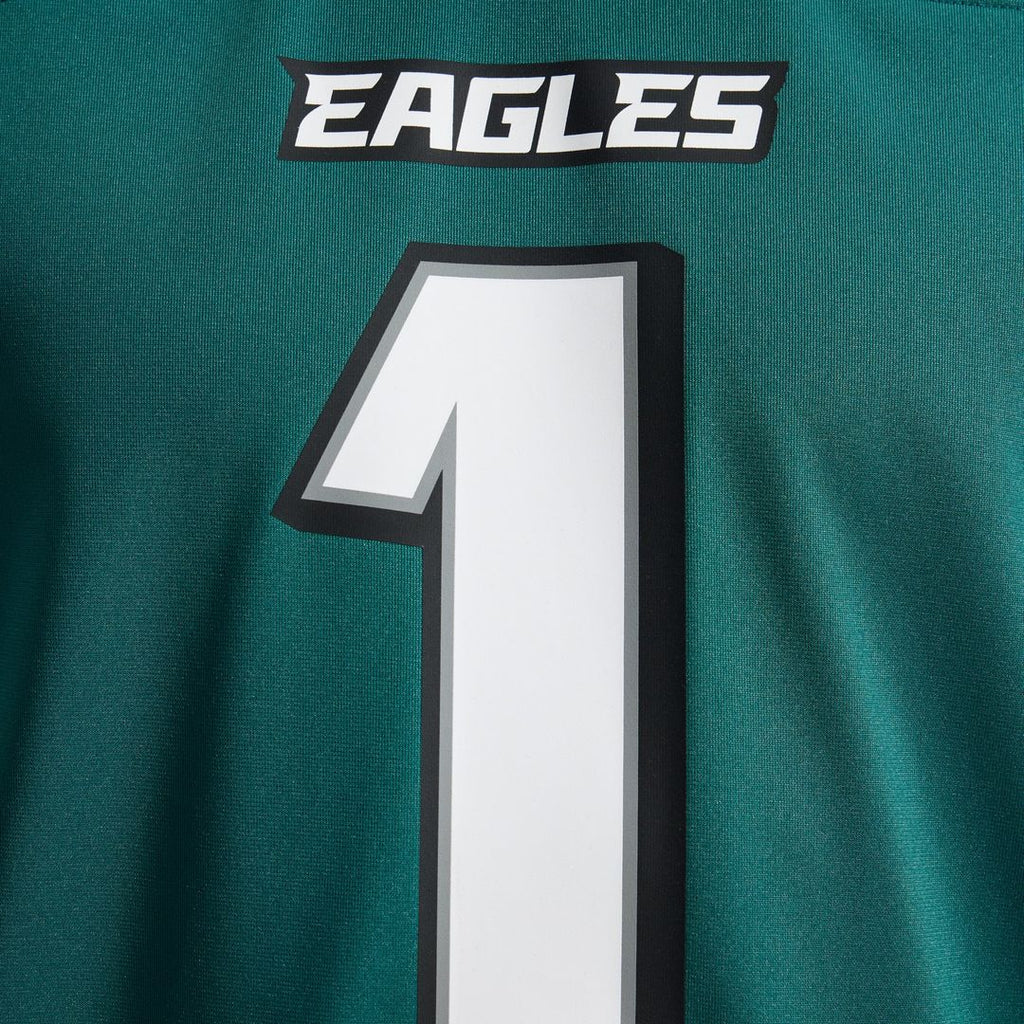 Philadelphia Eagles Jalen Hurts Nike Midnight Green Team Game Jersey