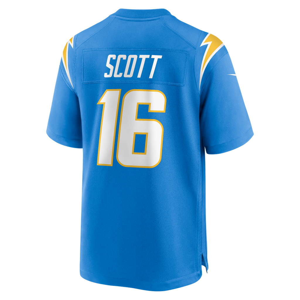 Los Angeles Chargers JK Scott Nike Powder Blue Game Jersey