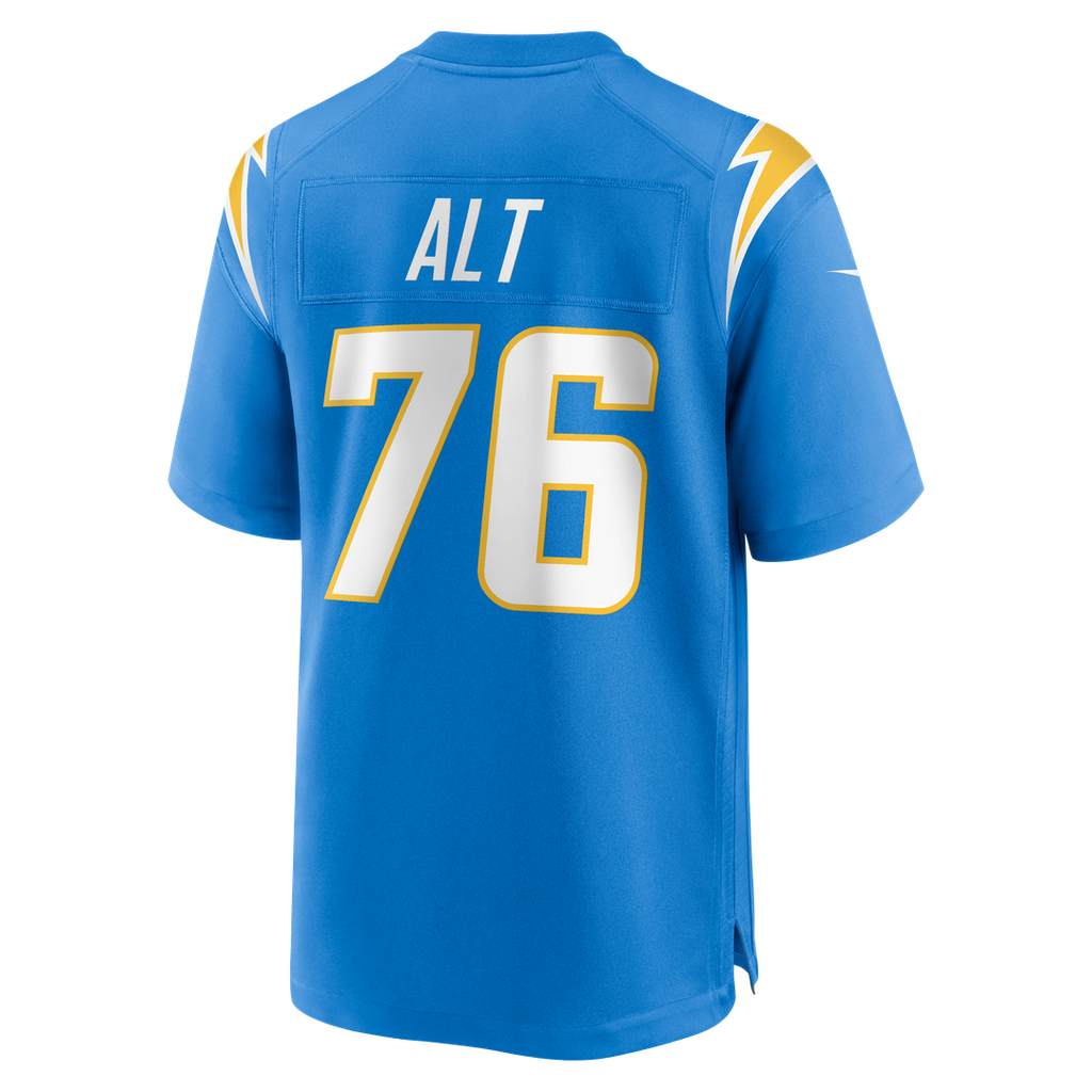 Los Angeles Chargers Joe Alt Nike Powder Blue Player Game Jersey