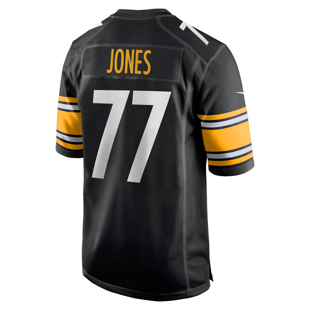 Pittsburgh Steelers Broderick Jones Nike Black Game Jersey