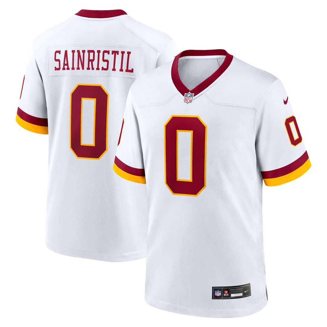 Washington Commanders Mike Sainristil Nike Burgundy Game Jersey