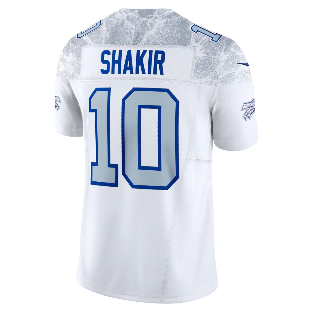 Buffalo Bills Khalil Shakir Nike White Rivalries Collection Stitched Limited Jersey