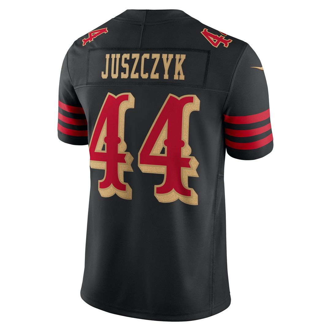 San Francisco 49ers Kyle Juszczyk Nike Black Rivalries Collection Stitched Limited Jersey